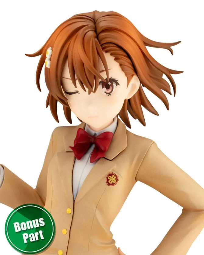 A Certain Scientific Railgun T - Mikoto Misaka Statue / 15th Anniversary Version - Kotobukiya Luxury