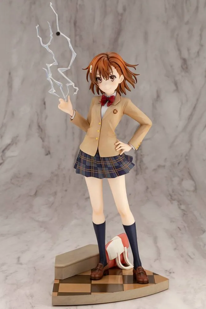 A Certain Scientific Railgun T - Mikoto Misaka Statue / 15th Anniversary Version - Kotobukiya Luxury