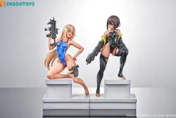 Arms Note - Swim Team Bucho-chan and Kohai-chan Statue: Ensoutoys