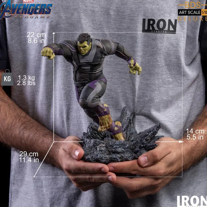 Avengers: Endgame - Hulk Statue / BDS Art - Deluxe Version: Iron Studios