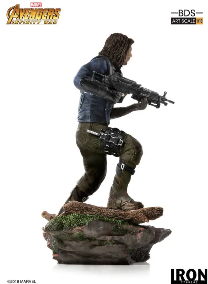 Avengers Infinity War - Winter Soldier Statue: Iron Studios