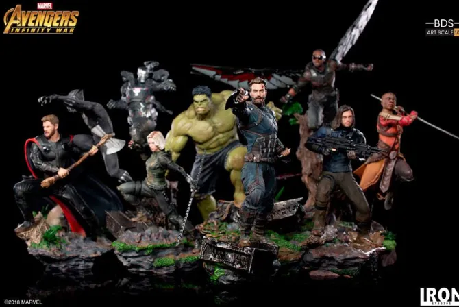 Avengers Infinity War - Winter Soldier Statue: Iron Studios