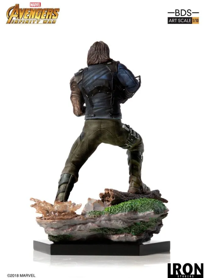 Avengers Infinity War - Winter Soldier Statue: Iron Studios