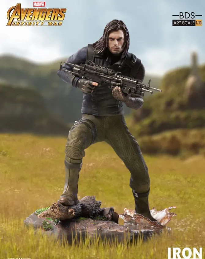 Avengers Infinity War - Winter Soldier Statue: Iron Studios