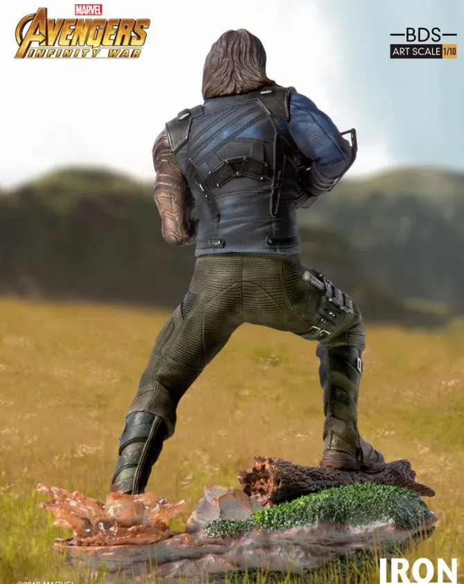 Avengers Infinity War - Winter Soldier Statue: Iron Studios