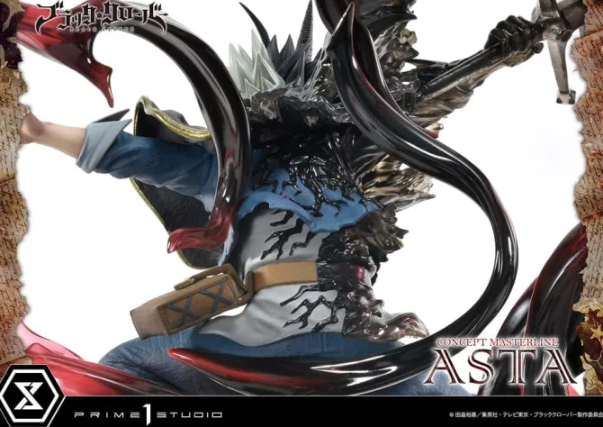 Black Clover - Asta Statue / Concept Masterline Series - Exclusive Bonus Ver.: Prime 1 Studio