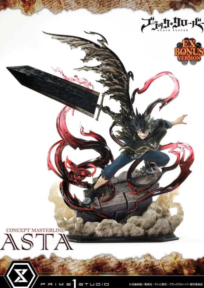 Black Clover - Asta Statue / Concept Masterline Series - Exclusive Bonus Ver.: Prime 1 Studio