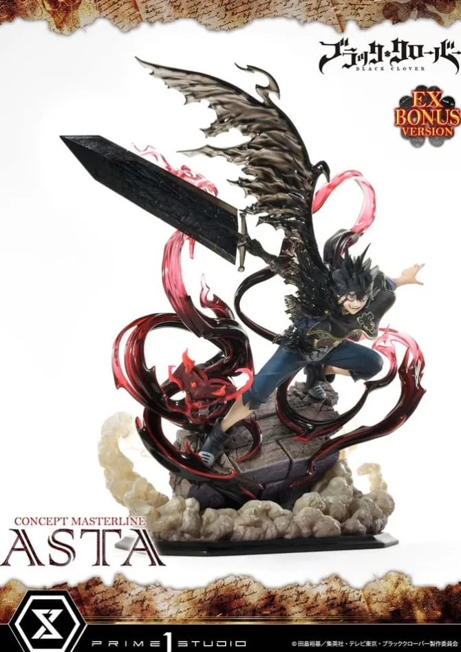 Black Clover - Asta Statue / Concept Masterline Series - Exclusive Bonus Ver.: Prime 1 Studio