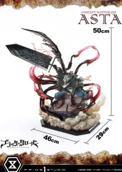 Black Clover - Asta Statue / Concept Masterline Series - Exclusive Bonus Ver.: Prime 1 Studio