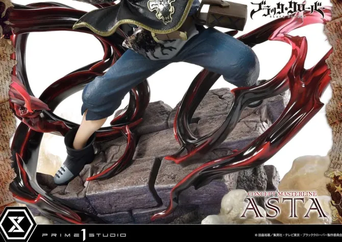 Black Clover - Asta Statue / Concept Masterline Series - Exclusive Bonus Ver.: Prime 1 Studio