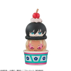 Blue Lock - Tsumichen Stack up & Change Statue / Sammelfiguren 6er-Pack (with gift): Megahouse