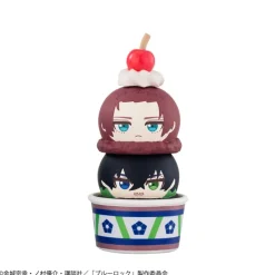 Blue Lock - Tsumichen Stack up & Change Statue / Sammelfiguren 6er-Pack (with gift): Megahouse