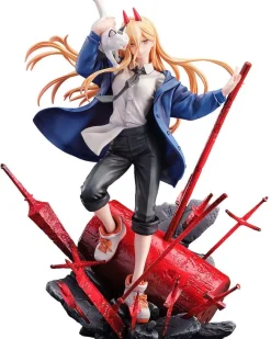 Chainsaw Man - Power & Meowy Statue: Sega
