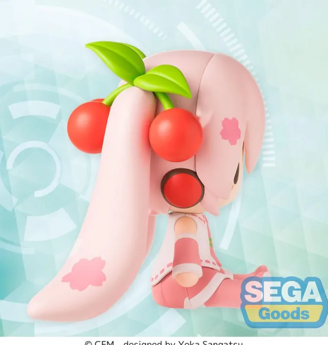 Character Vocal Series 01: - Hatsune Miku Figur / Fuwa Petit Chibi: Sega