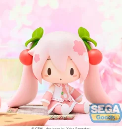 Character Vocal Series 01: - Hatsune Miku Figur / Fuwa Petit Chibi: Sega