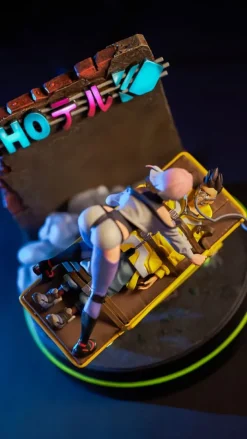 Cyberpunk: Edgerunners - Lucy & David Runaway Statue: Neamedia Icons