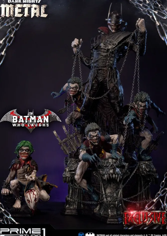 Dark Nights: Metal - Batman Who Laughs Statue / Exclusive Version: Prime 1 Studio