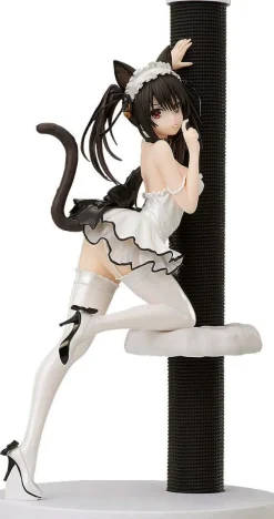 Date A Live - Kurumi Tokisaki Statue / White Cat Version: Kadokawa