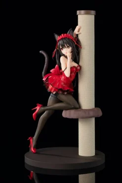 Date A Live - Kurumi Tokisaki Statue / Red Cat Version: Kadokawa