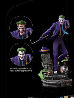 DC Comics - The Joker Statue / Deluxe Art Scale: Iron Studios