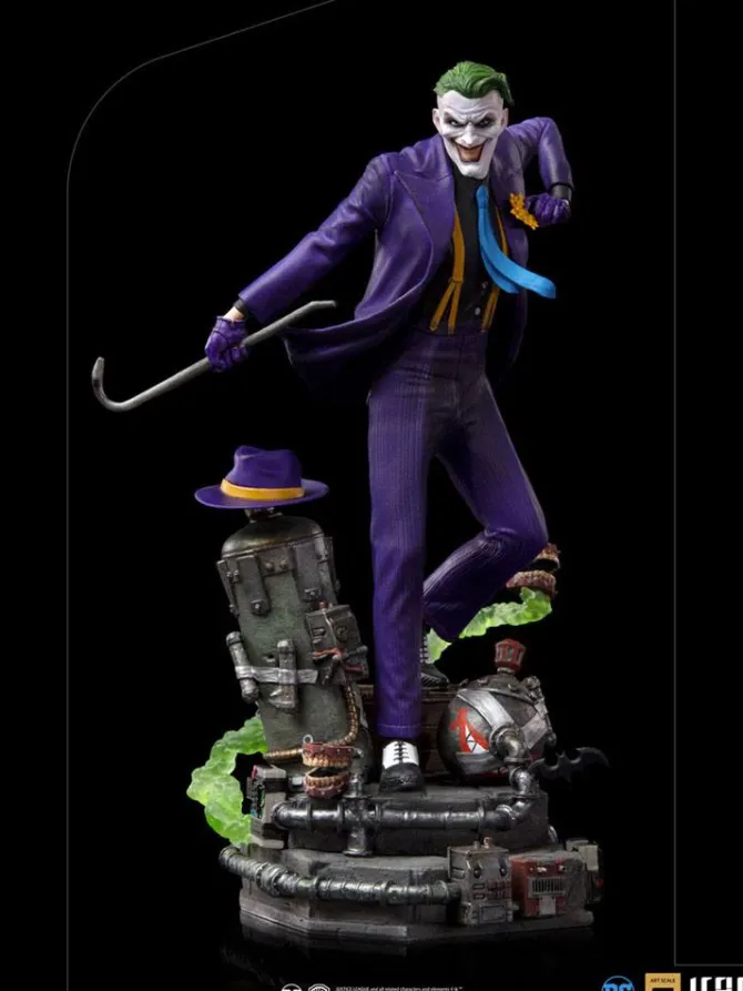 DC Comics - The Joker Statue / Deluxe Art Scale: Iron Studios