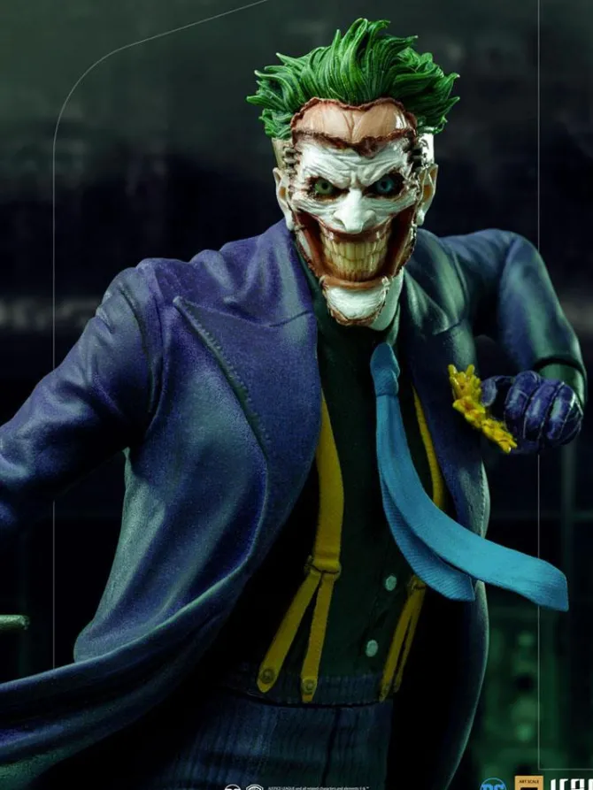 DC Comics - The Joker Statue / Deluxe Art Scale: Iron Studios