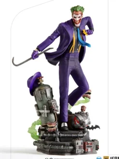 DC Comics - The Joker Statue / Deluxe Art Scale: Iron Studios