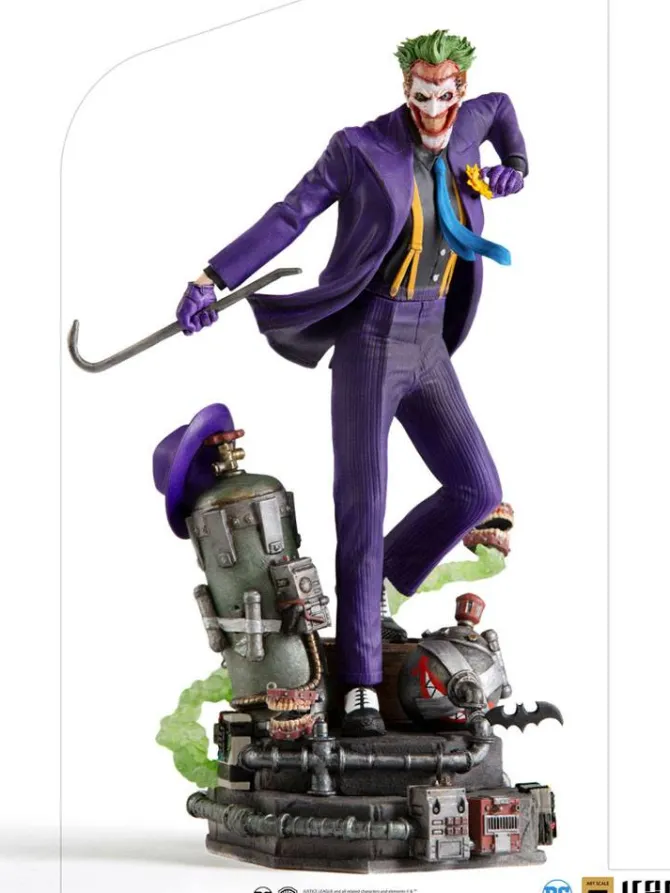 DC Comics - The Joker Statue / Deluxe Art Scale: Iron Studios
