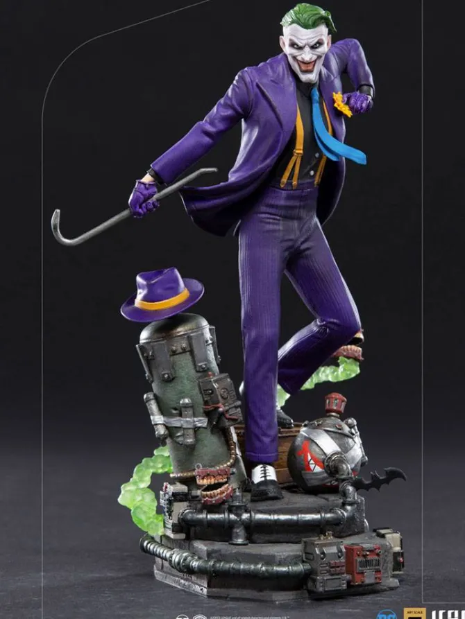 DC Comics - The Joker Statue / Deluxe Art Scale: Iron Studios