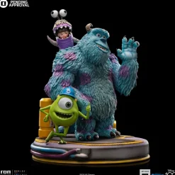 Die Monster AG Art Scale - James P. Sullivan, Mike Glotzkowski Statue: Iron Studios