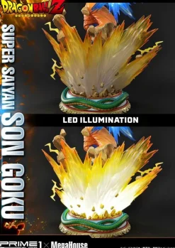 Dragon Ball Z - Super Saiyajin Son Goku Statue / Deluxe Version: Prime 1 Studio