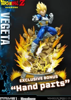 Dragon Ball Z - Super Saiyajin Vegeta Statue / Deluxe Version: Prime 1 Studio