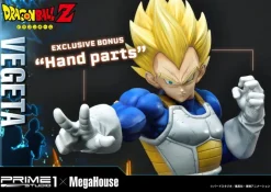 Dragon Ball Z - Super Saiyajin Vegeta Statue / Deluxe Version: Prime 1 Studio
