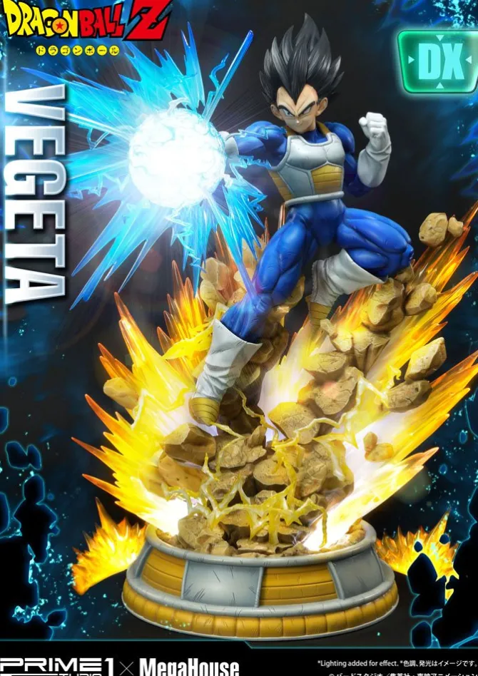 Dragon Ball Z - Super Saiyajin Vegeta Statue / Deluxe Version: Prime 1 Studio