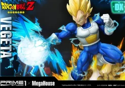 Dragon Ball Z - Super Saiyajin Vegeta Statue / Deluxe Version: Prime 1 Studio