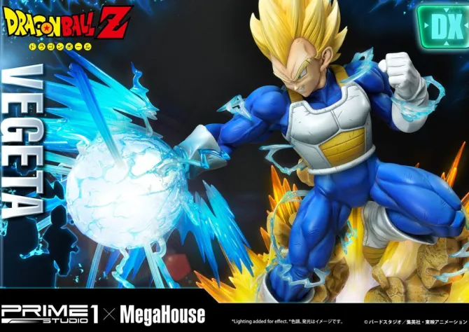 Dragon Ball Z - Super Saiyajin Vegeta Statue / Deluxe Version: Prime 1 Studio
