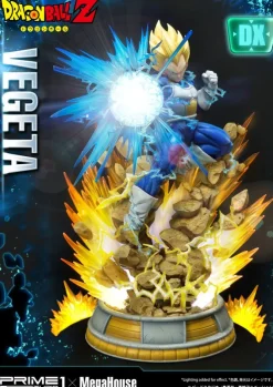 Dragon Ball Z - Super Saiyajin Vegeta Statue / Deluxe Version: Prime 1 Studio