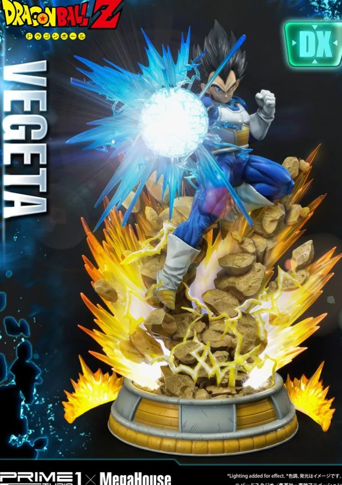 Dragon Ball Z - Super Saiyajin Vegeta Statue / Deluxe Version: Prime 1 Studio