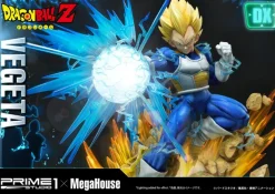 Dragon Ball Z - Super Saiyajin Vegeta Statue / Deluxe Version: Prime 1 Studio