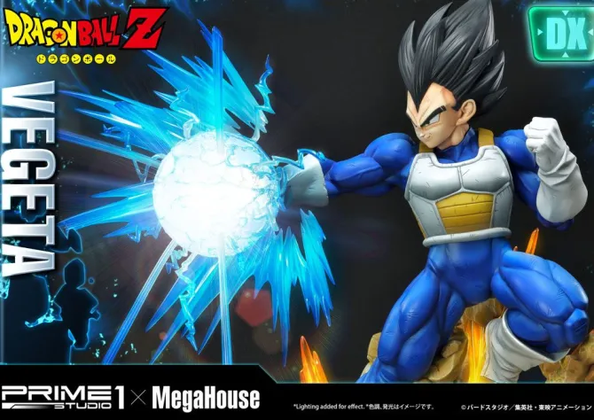 Dragon Ball Z - Super Saiyajin Vegeta Statue / Deluxe Version: Prime 1 Studio