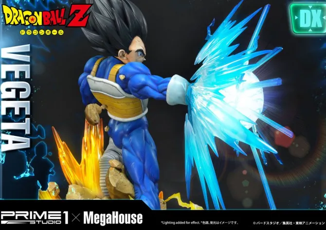 Dragon Ball Z - Super Saiyajin Vegeta Statue / Deluxe Version: Prime 1 Studio