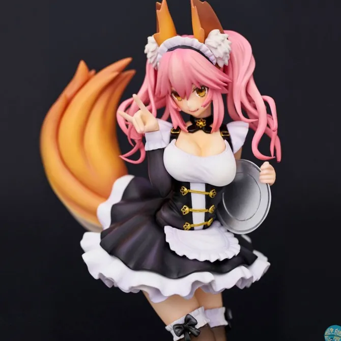 Fate/Extella The Umbral Star - Tamamo no Mae Statue - Tail Maid Strike Version: Union Creative