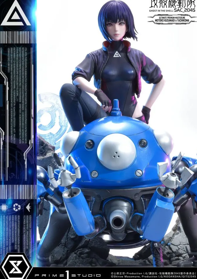 Ghost in the Shell: SAC_2045 - Motoko Kusanagi and Tachikoma Statue: Prime 1 Studio