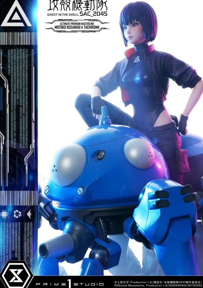 Ghost in the Shell: SAC_2045 - Motoko Kusanagi and Tachikoma Statue: Prime 1 Studio
