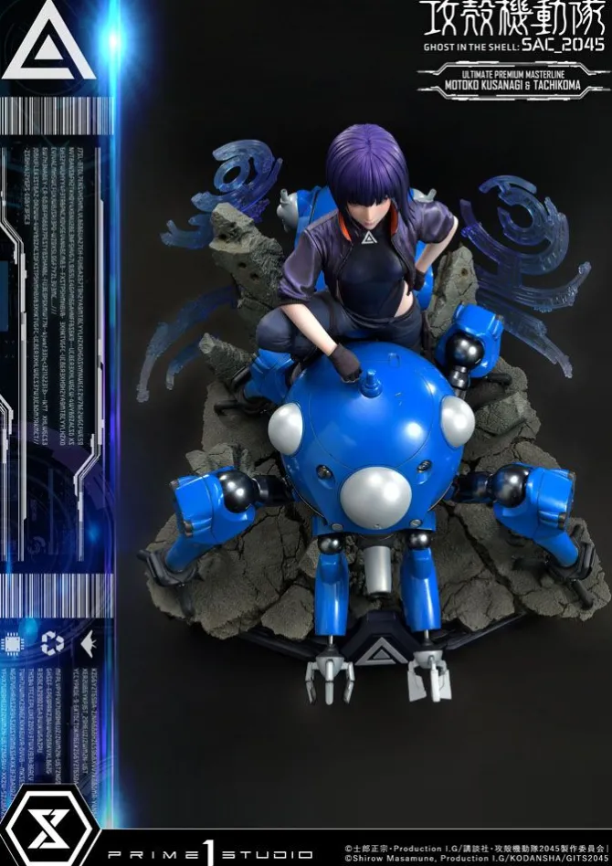 Ghost in the Shell: SAC_2045 - Motoko Kusanagi and Tachikoma Statue: Prime 1 Studio