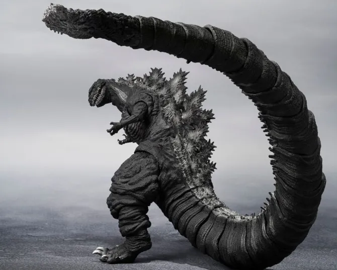 Godzilla S.H. MonsterArts - Godzilla (2016) Actionfigur / The Fourth Orthochromatic Version: Bandai