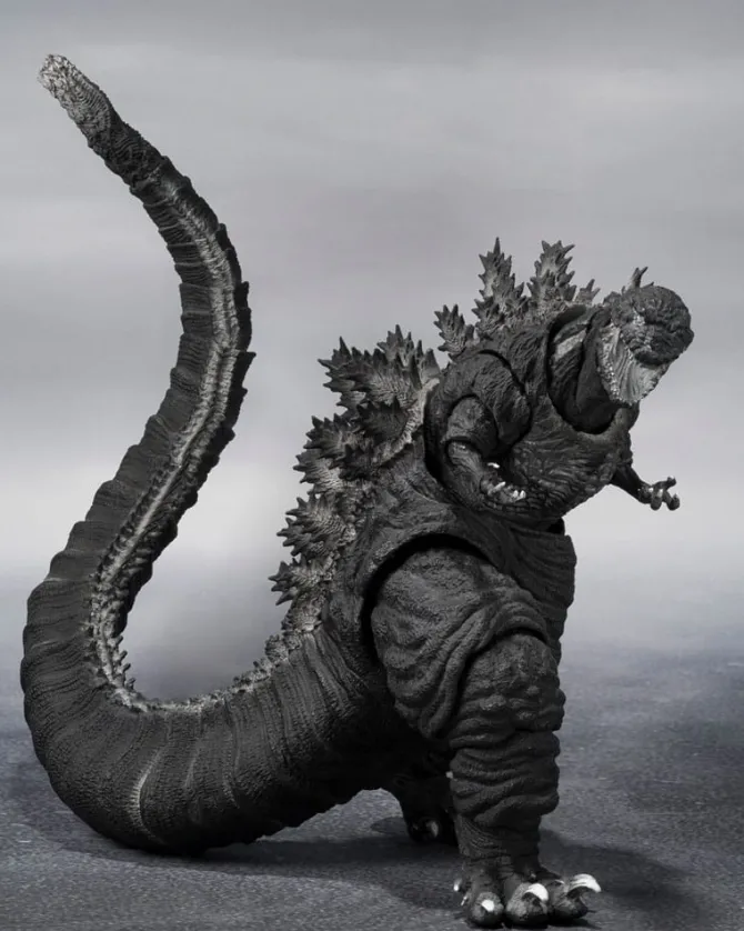 Godzilla S.H. MonsterArts - Godzilla (2016) Actionfigur / The Fourth Orthochromatic Version: Bandai