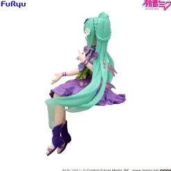 Hatsune Miku Noodle Stopper Figur / Flower Fairy - Cosmos Purple Color Version: Furyu