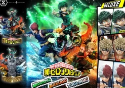 My Hero Academia - Midoriya, Bakugo & Todoroki Statue / Deluxe Bonus Version: Prime 1 Studio
