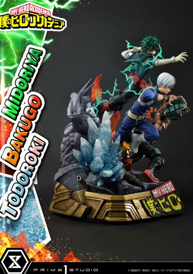 My Hero Academia - Midoriya, Bakugo & Todoroki Statue: Prime 1 Studio